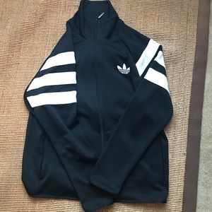 Black and white Adidas original sweatshirt